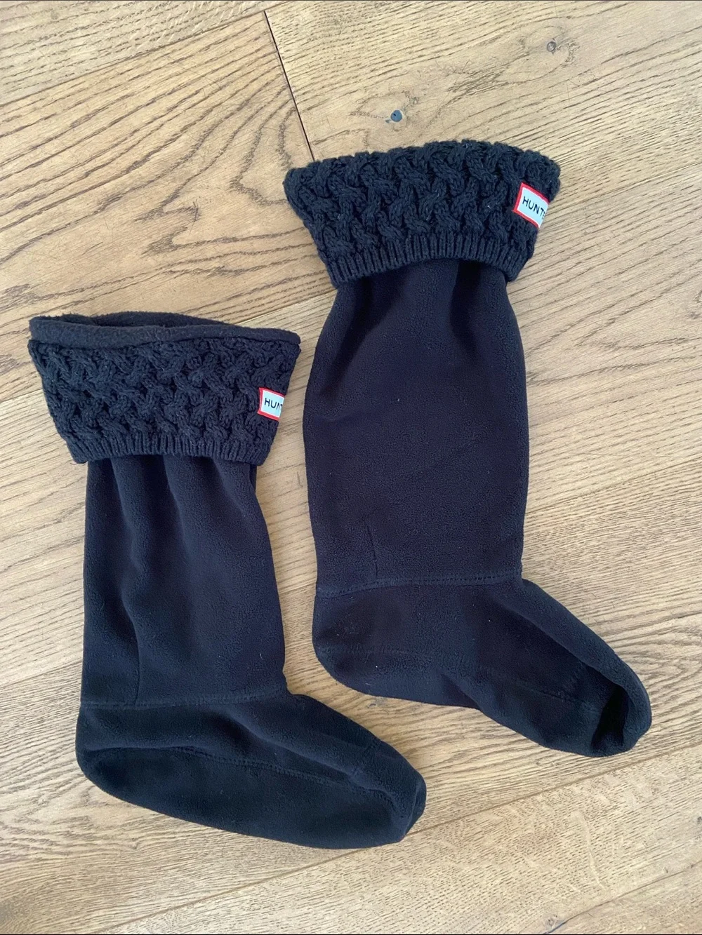 Hunter Cable Knit Boot Socks